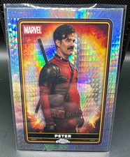 2025 Topps Chrome Deadpool Peter #23 Characters Prism Refractor