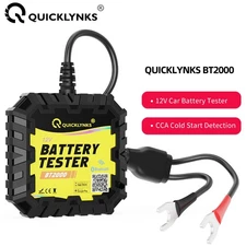 QUICKLYNKS BT2000 12V Battery Load Tester Bluetooth 100~2000CCA Battery Monitor 