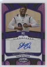 2022 Certified Rookie Signatures Mirror Purple 5/10 David Ojabo #RS-DO Auto 0v39
