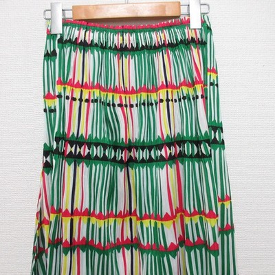PLEATS PLEASE 総柄 ロングスカート PP22-JG795 PLEATS PLEASE Issey Miyake Wrap Pleated Skirt Multicolor PP22