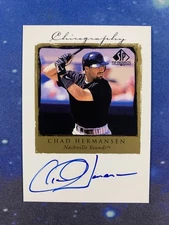 1998 Upper Deck SP Top Prospects #CH Chad Hermansen Chirography Auto