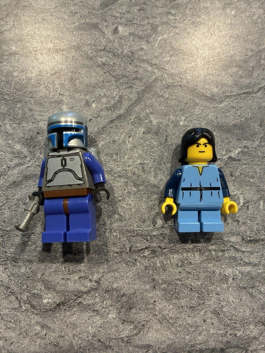 Lego 7153 Jango + Young Boba Fett Minifigure Excellent Condition
