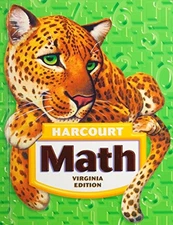 MATH, GRADE 5: HARCOURT SCHOOL PUBLISHERS MATH VIRGINIA - Hardcover **Mint**