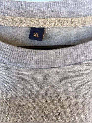 Stussy Crewneck Sweater in Gray with Black Graphic - Picture 3 of 3