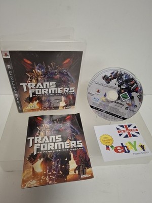 Transformers Revenge Of The Fallen Sony Playstation 3 Spiel mit Anleitung sauber