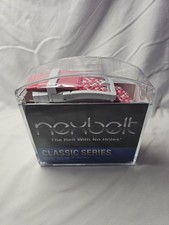 Nexbelt  Classic Series Braided Tuscardero Pink/White With Suede Tip Pcd9503