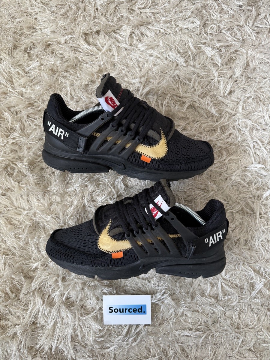 Nike x OFF-WHITE Air Presto Black | UK 9 | USA 10 | EU 44 | AA3830