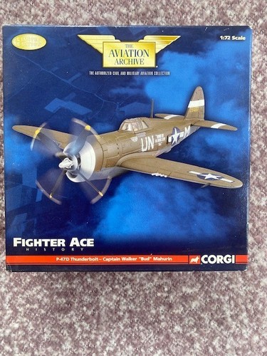 CORGI AVIATION ARCHIVE 1:72 P-47D Thunderbolt - Captain Walker "Bud" Mahurin.