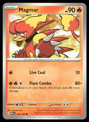 Magmar 126/165 - 151 - Common NM