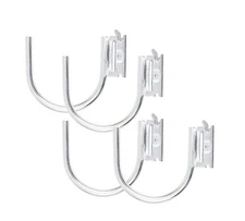 4Pk 4.5" E-Track J Hook with ETrack Spring Fitting for Box Trucks Accessories