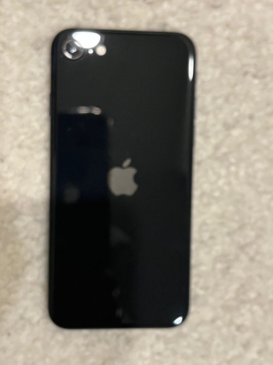 Excellent - iPhone SE 2nd Gen A2275 64GB Black Tracfone