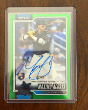Maximo Acosta Chrome 2026 /99 Auto