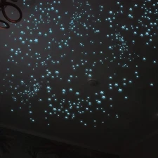 Glow in The Dark Stars Decals - 633 Pcs Luminous Dot Stars & 3D Glow Stickers...