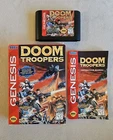 DOOM TROOPERS SEGA GENESIS COMPLETE IN BOX