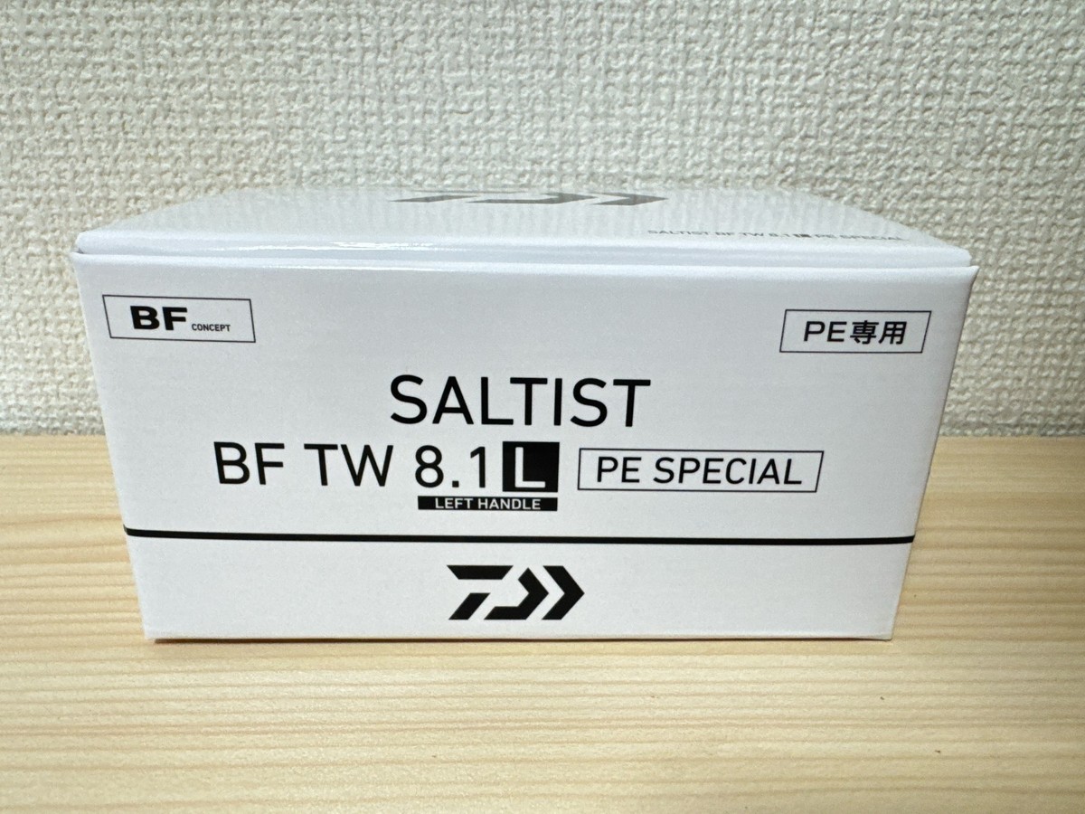 Daiwa Baitcasting Reel 23 SALTIST BF TW 8.1L PE SPECIAL Left