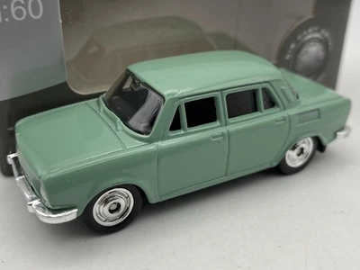 1:60 WELLY Skoda 100 grün diecast Modellauto Metall
