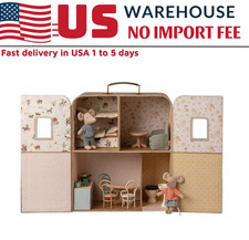 Mail g Maison SuitCasa Mouse House Playset Little Sister Brother