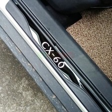 Für Mazda CX-60 CX60 2025 Zubehör Edelstahl Auto Einstiegsleisten Schutzleisten