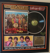 The Beatles Signed Sgt Pepper LP Album All 4 ...