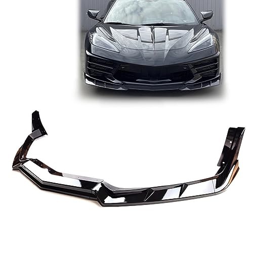 Front Bumper Lip Splitter for Chevrolet Corvette C8 Z51 Stingray 2020-2026