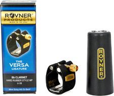 Ligature Plastic Cap for Bb Clarinet - Versa Ligature for Hard Rubber Mouthpie