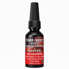 TIME-SERT® 6020 High Temp RED Threadlocker 10ml (High Strength)