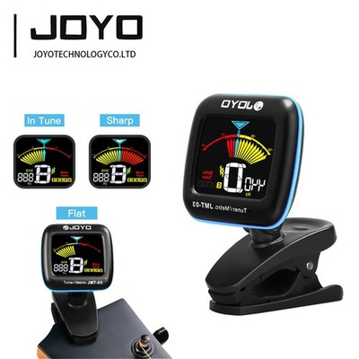 JOYO Electronic Digital Tuner Guitar Tuner Metronome with Color Display（OPEND）