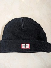 Beanie Mütze Kinder Burberry schwarz 100% Ba...