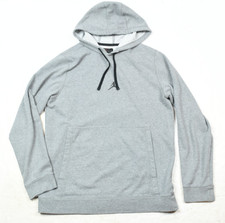 Jordan Dri-Fit Air Fleece Pullover Hoodie Mens Small Gray Long Sleeve Standard