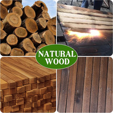 Wood Lattice Fence Panels for outside 13.4"X78.8" Expandable Natural Wooden W...
