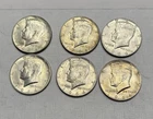 1964 KENNEDY HALF DOLLAR COINS  90% SILVER (Lot Of 6)