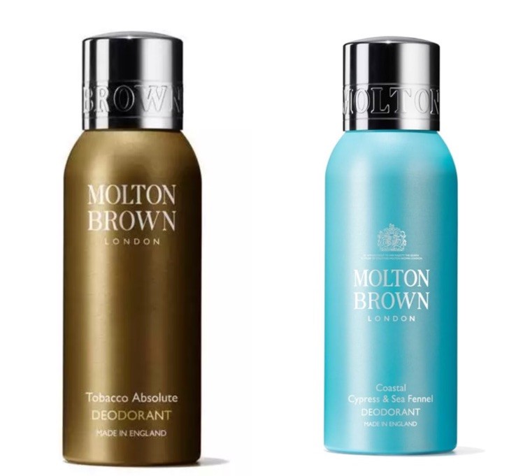 Molton Brown Tobacco Absolute Coastal Cypress Deodorant Spray 150ml Set