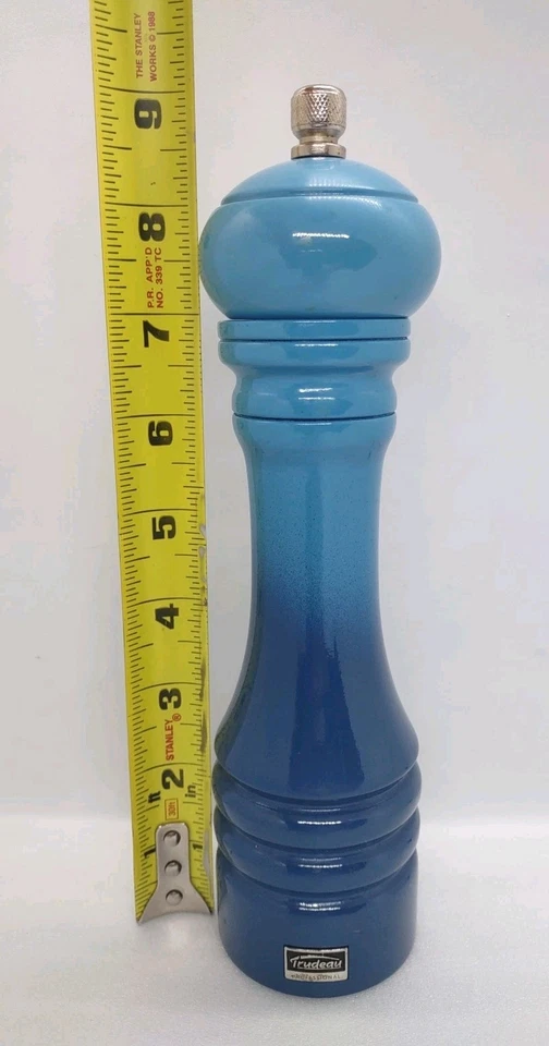 Trudeau 9 英寸高蓝色胡椒研磨机 — 第 2/4 张图片