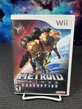 Metroid Prime 3 Corruption - Nintendo Wii - CIB Complete w/Manual - Tested