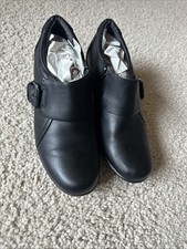 Clarks Genette Vista Flat Soft Cushion Shoes Size 7.5