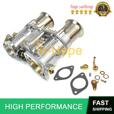 Carburetor With 2 Gaskets 19030.018 For 48 Ida Weber Carburetor