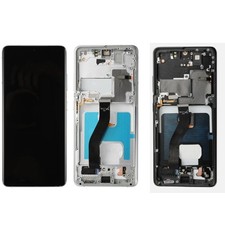 OLED LCD Display for Samsung Galaxy S21 Ultra Touch Screen Digitizer  Frame USA