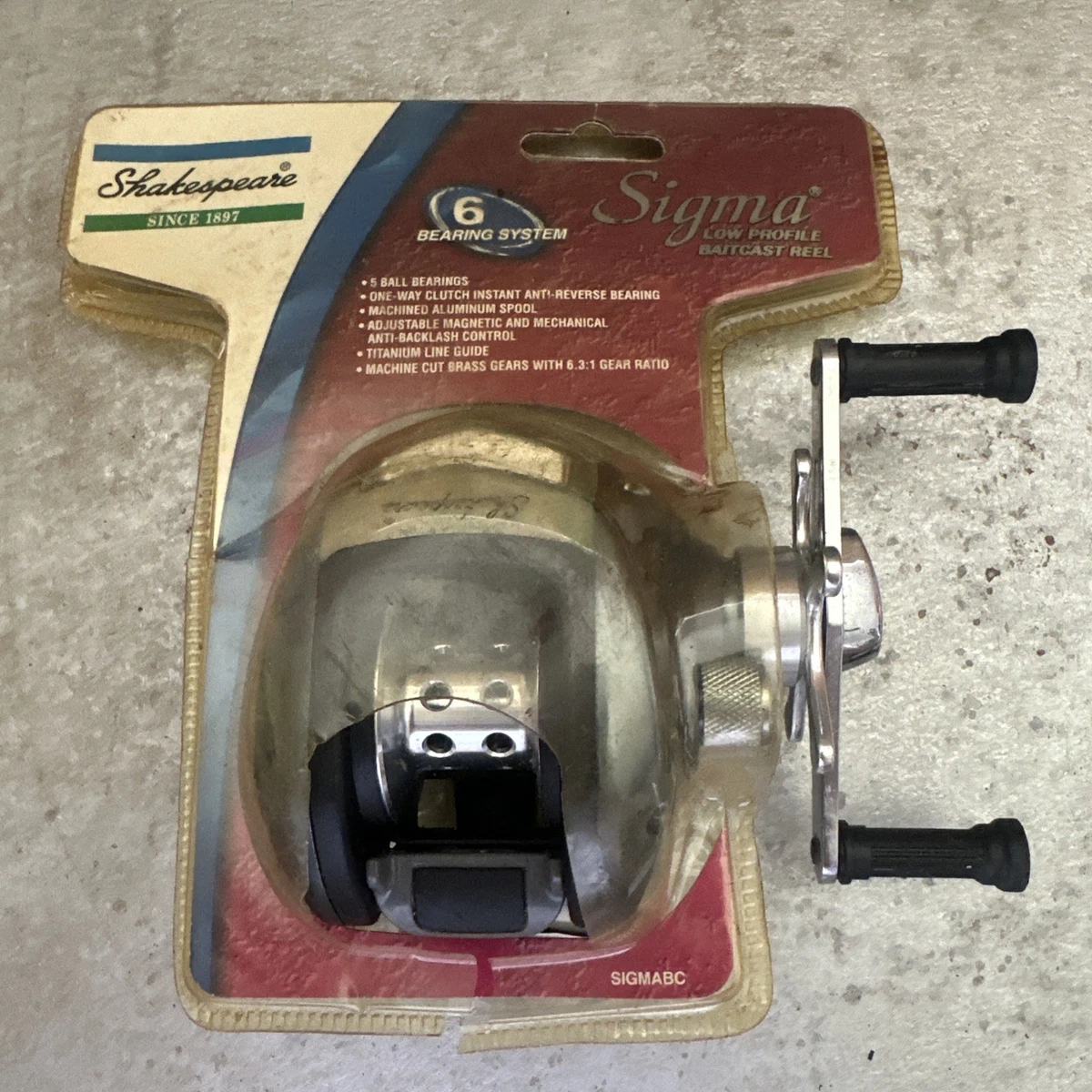 Shakespeare Sigma In Vintage Casting Fishing Reels for sale | eBay