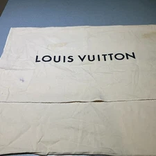 Authentic Louis Vuitton Dust Bag Envelope Flap Style XX LARGE 19.5 X24 READ DET