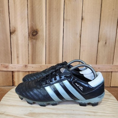 Adidas AdiPure III FG Soccer Cleats Shoes Womens 10 Black Leather NO INSOLES
