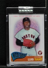 2005 Topps Pristine Legends Refractor 70/549 Luis Tiant #68 6ke