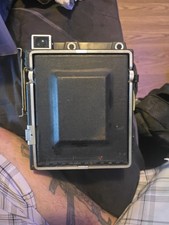 Graflex Crown Graphic 4x5 with135 mm lens Large Format Press Film Camera