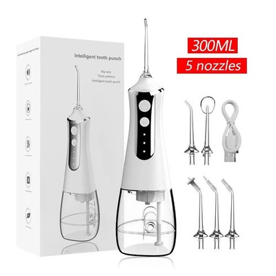 Irrigatoren Mundhygiene Intelligent Water Flosser L10 Weiß, 2000mAh, IPX6