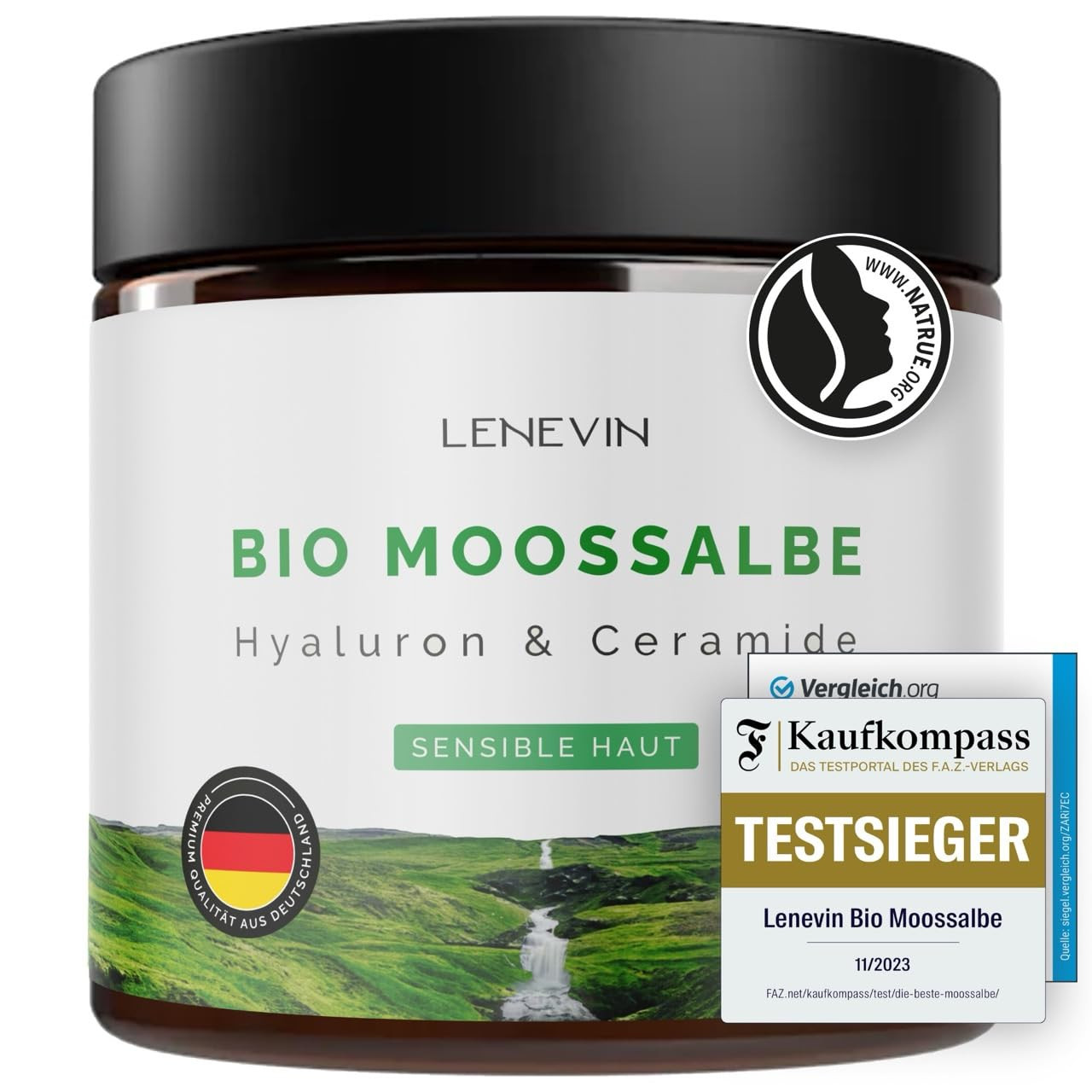 BIO Crema di Muschio contro le Rughe - VINCITORE TEST F.A.Z. Kaufkompass (I8T)