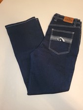 Jordache Vintage Reese High Rise Slim Bootcut Jeans Dark Wash Blue Women Size 31