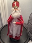 Byers Choice Caroler 1992 St. Nicholas w/ Gold Staff