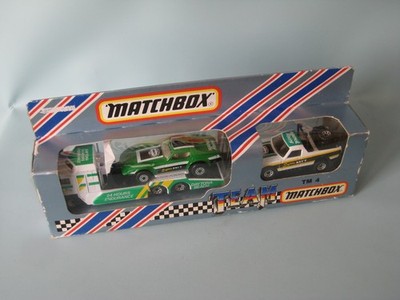Matchbox Team Convoy Brut Holden Ruff Trek Corvette TM-4 Kenworth Boxed