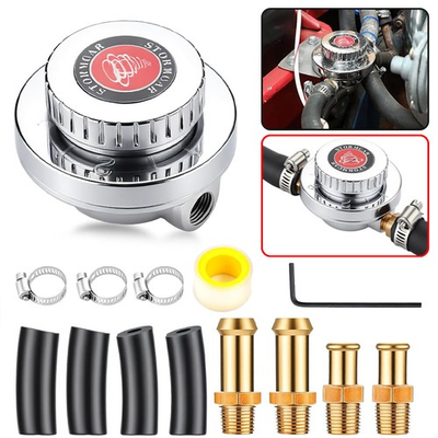 #ad #ad ⭐1 6 PSI Universal Adjustable Fuel Pressure Regulator Kit For Carburetor Engine⭐ $19.79