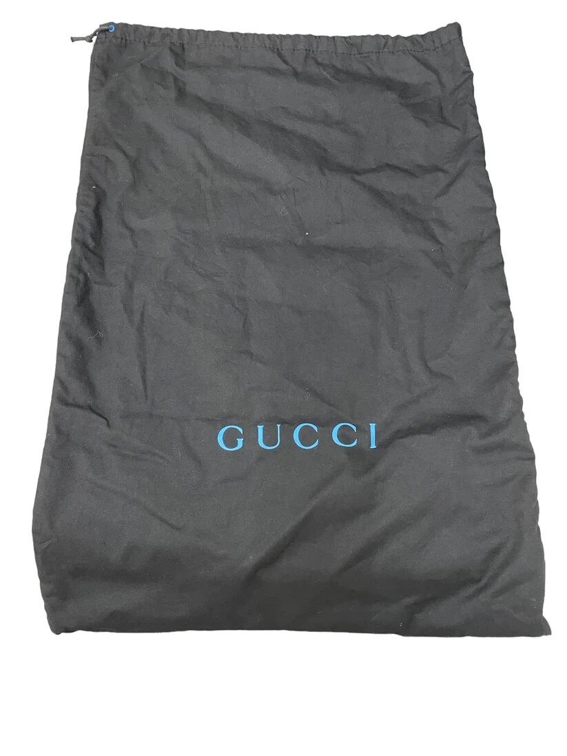 Gucci Ghost Drawstring Backpack Leather "Real" De… - image 14