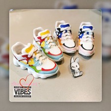 1/6 1/4 1/3 BJD Clunky Sneaker Cute Doll Dad Shoes Lace Up Good Sole 5 Colors